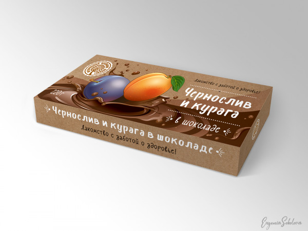 №2 Чернослив и курага в шоколаде, 220г в Будённовске