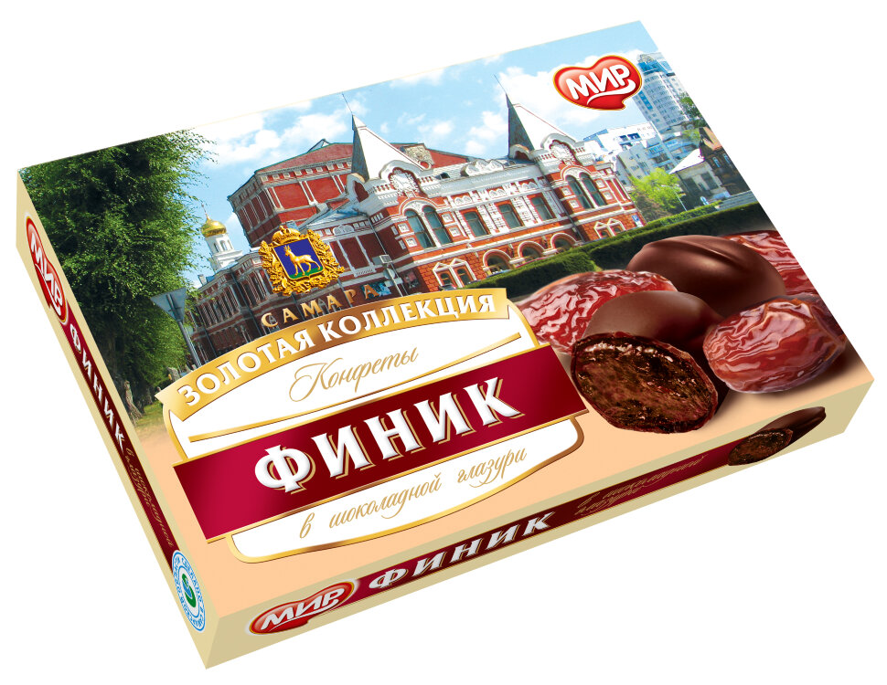  КФ МИР Финики в шоколадной глазури 160г  в Будённовске
